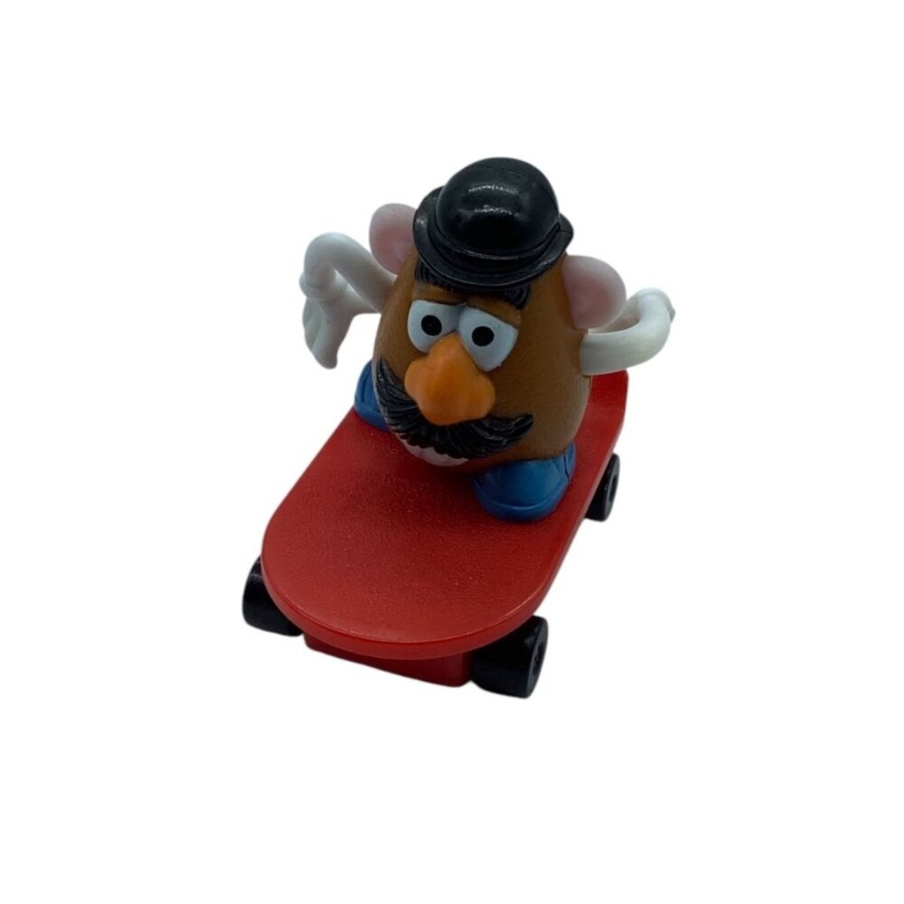 Mr. Potato Head on a Skateboard Figure No Launcher Burger King Kids Meal Toy 2"